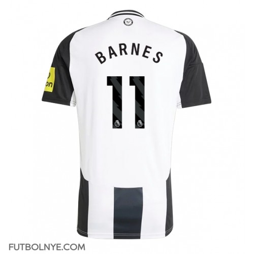 Camiseta Newcastle United Harvey Barnes #11 Primera Equipación 2024-25 manga corta